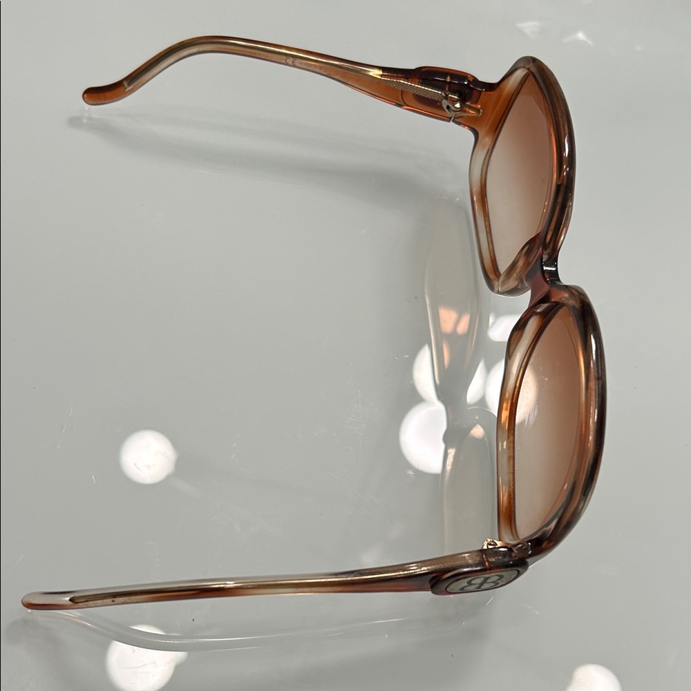 Balenciaga Oversized Brown Gradient Sunglasses - Picture 5 of 9